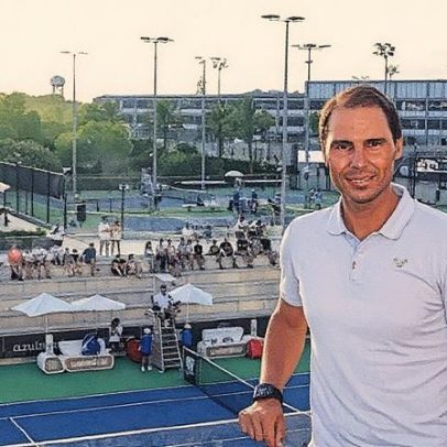Nadal agradece mensagens de apoio após o nascimento de seu filho Miguel