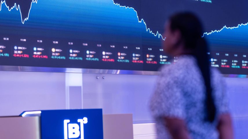 B3, operadora da Bolsa de Valores brasileira, onde o Tesouro lançou o título Renda+ (Foto: Leandro Martins/Divulgação)