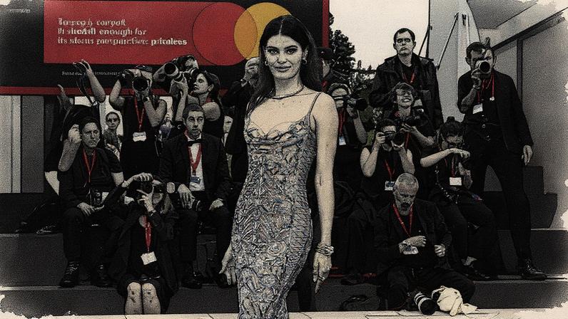 Isabeli Fontana em evento de moda (Foto: Reprodução)