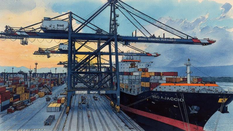 Porto de Santos: MP socorre exportadores (Foto: Jonne Roriz/Getty Images)