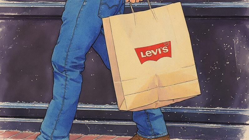 Ações da Levi Strauss sobem mais de 23% enquanto ações de outros varejistas especializados caem (Foto: Reprodução)