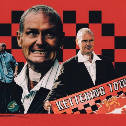 Gazza vive 39 dias turbulentos no Kettering com pizza e promessas inusitadas