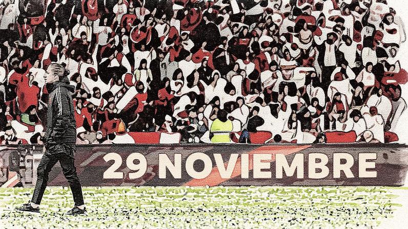 Filipe Luis em campo após vitória do Flamengo sobre o Inter, na Libertadores (Foto: Flamengo)