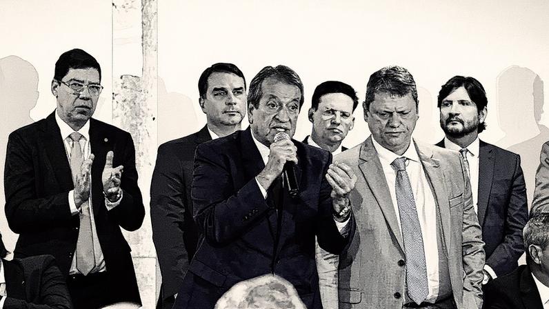 Valdemar Costa Neto irá na noite desta segunda-feira à celebração do aniversário de 20 anos do Republicanos, partido de Tarcísio de Freitas (Foto: Divulgação PL)