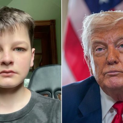 Menino de 13 anos critica Trump e viraliza com mensagem impactante nas redes sociais