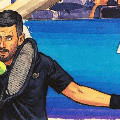 Djokovic supera lesão e avança na estreia do US Open contra rival brasileiro