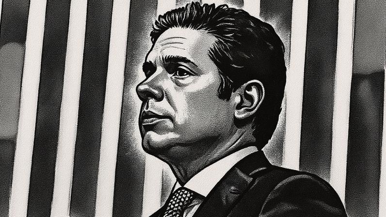 Presidente da Câmara, Hugo Motta, durante sessão pelos 40 anos da redemocratização do Brasil (Foto: Kayo Magalhães/Câmara dos Deputados)