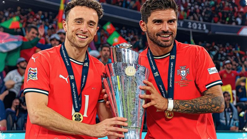 Diogo Jota e Rúben Neves (Foto: Reprodução/X)