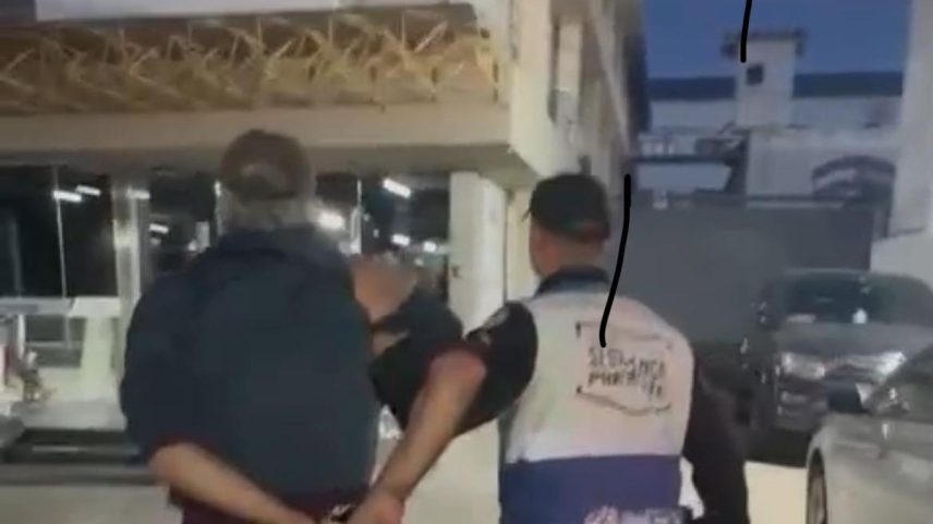 Homem é preso em flagrante por atirar contra duas pessoas em Campos (Foto: Reprodução)