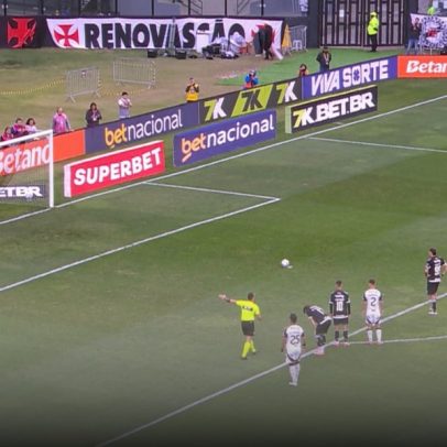 Globo ignora placar durante jogo entre Vasco e Atlético-MG na transmissão