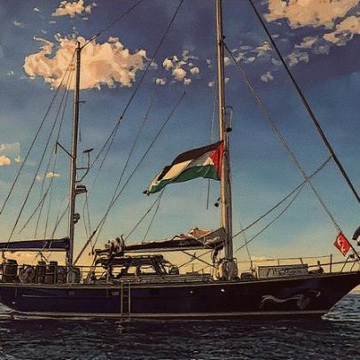 Flotilha da Liberdade leva ajuda humanitária a Gaza com apoio de brasileiros