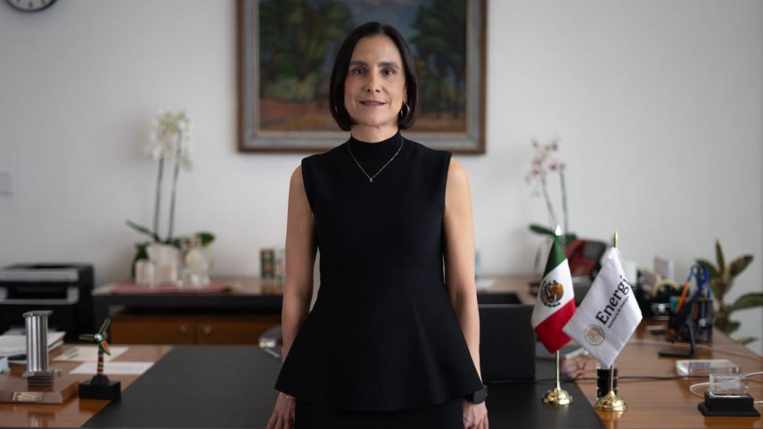 Luz Elena González Escobar em Cidade do México, no dia 7 de agosto. (Foto: Mónica González Islas)
