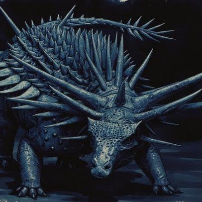 Cientistas descobrem novo dinossauro espinhoso com estilo “punk rock” intrigante