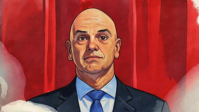 Alexandre de Moraes participa de evento em Tribunal de Contas do Estado de São Paulo (Foto: Maria Isabel Oliveira/O Globo)