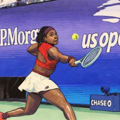 Coco Gauff vence partida intensa e avança no torneio de tênis em Nova York
