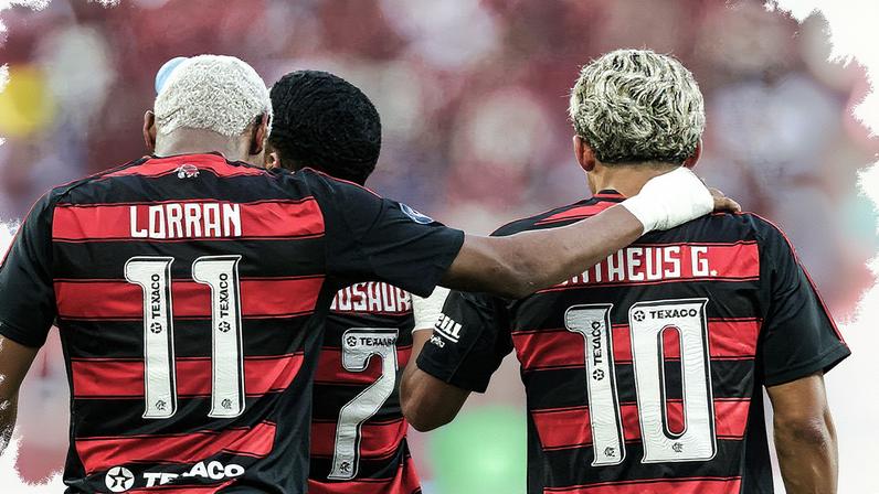 Lorran e Matheus Gonçalves deixaram o Flamengo esta semana (Foto: Divulgação)