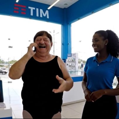 Papai Maiô estrela nova campanha da Tim e conquista a internet com seu carisma