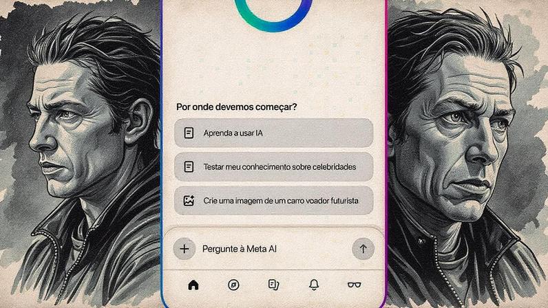 App da MetaAI chegou ao Brasil nesta segunda-feira, 11 (Foto: Divulgação/ Meta)