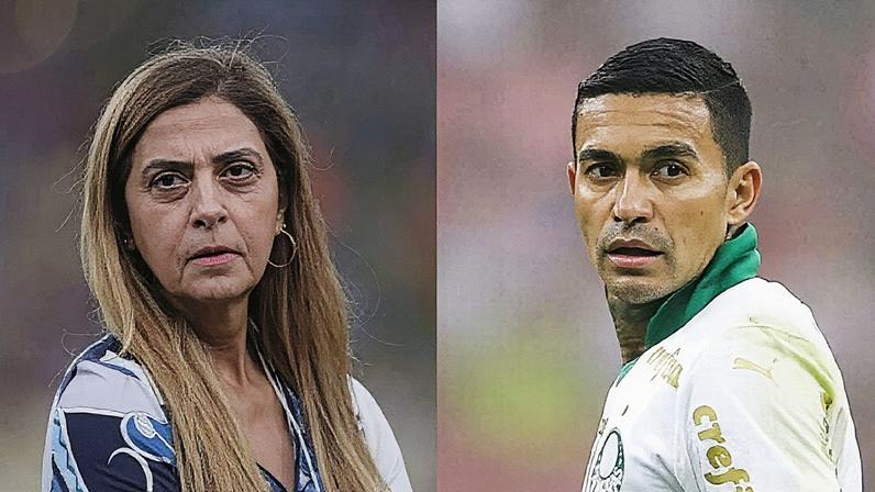 Leila Pereira x Dudu (Foto: Getty Images)