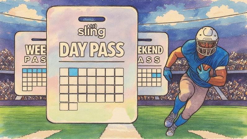 Diga adeus aos dias de contratos de longo prazo e assinaturas de streaming. Agora você pode transmitir Sling TV com passes diários, semanais e de fim de semana acessíveis. (Foto: Reprodução)