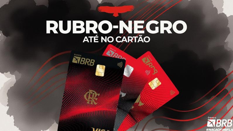 Cartão do Nação BRB Fla (Foto: Divulgação)