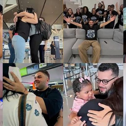 Participantes se emocionam em despedida antes do início do reality show