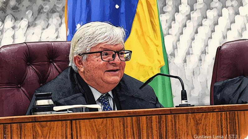 Ministro Herman Benjamin, presidente do Superior Tribunal de Justiça (STJ) e antigo relator da cassação da chapa Dilma-Temer (Foto: Gustavo Lima/STJ/Divulgação)