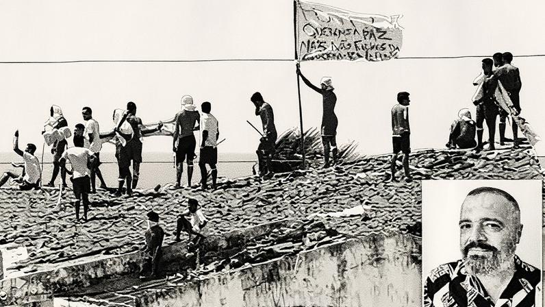 Terror. Onde muitos grupos disputam o mesmo território, a barbárie impera, observa o idealizador do Pacto pela Vida, que reduziu os homicídios em Pernambuco (Foto: Andressa Anholete/AFP e Redes Sociais)