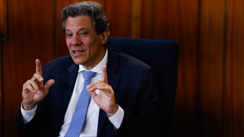 Haddad afirmou nesta segunda-feira que medidas do plano de contingência para mitigar efeitos do tarifaço de Trump estão ‘desenhadas e orçadas’ (Foto: Wilton Junior/Estadão)