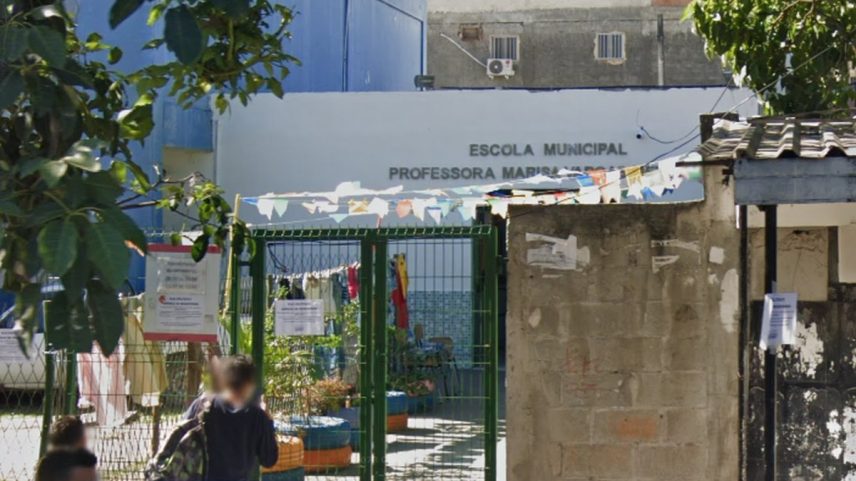 A escola onde o menino estuda (Foto: Google Maps/Reprodução)