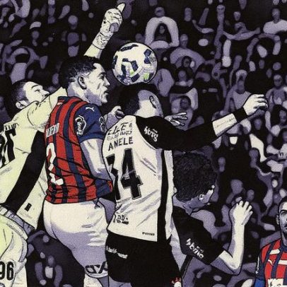 VAR leva nove minutos para validar gol do Timão com convocação de bandeirinha