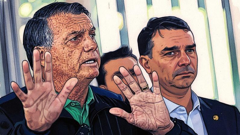 O ex-presidente Jair Bolsonaro. (Foto: Mateus Bonomi/AFP)