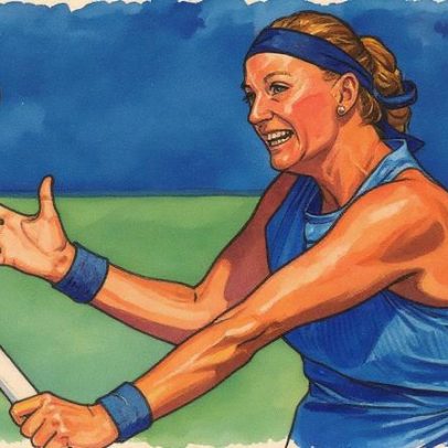 Kvitova é eliminada do circuito após vencer apenas um game em sua partida
