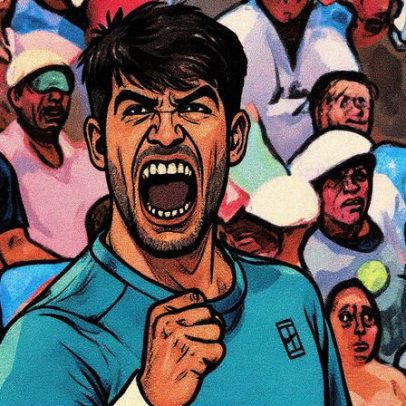 Alcaraz vence Rublev em jogo emocionante e avança para a semifinal