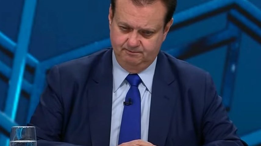 Presidente do PSD, Gilberto Kassab, em entrevista ao programa Canal Livre, da Band (Foto: Reprodução/YouTube)