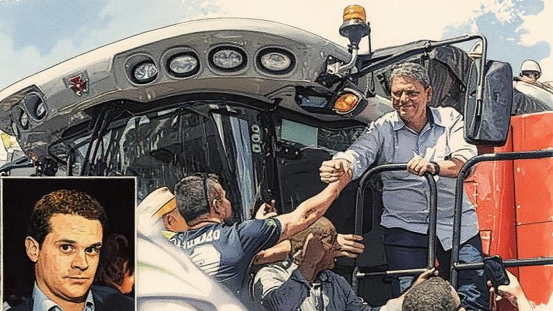 Recompensa. Condenado por desmatamento e processado por grilagem de terras e trabalho escravo, AJ Vilela é um dos beneficiários do programa paulista (Foto: Zanone Fraissat/Folhapress e Sérgio Barzaghi/GOVSP)