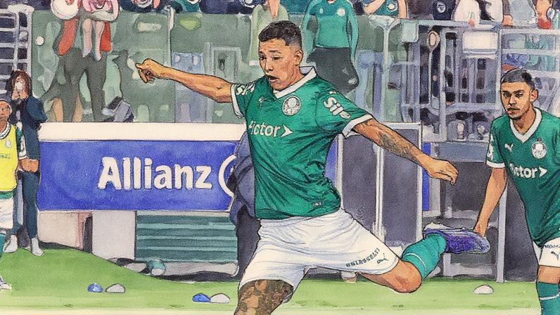Thalys tem propostas de dois clubes da Europa e vai deixar o Palmeiras (Foto: Fabio Menotti/Palmeiras)