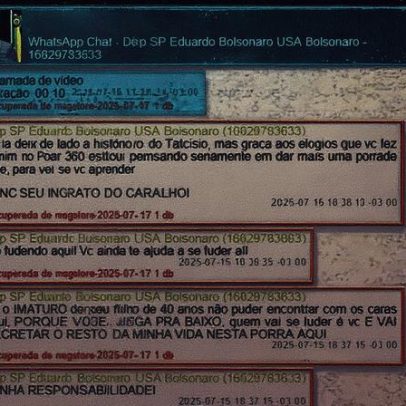 Eduardo Bolsonaro critica pai e chama Jair de 'ingrato' em conversa privada