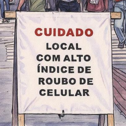 São Paulo lidera em roubos de celular, com um em cada cinco assaltos registrados