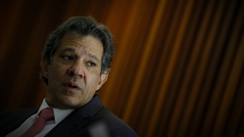 Ministro da Fazenda, Fernando Haddad, em Brasília (Foto: Cristiano Mariz/Agência O Globo)