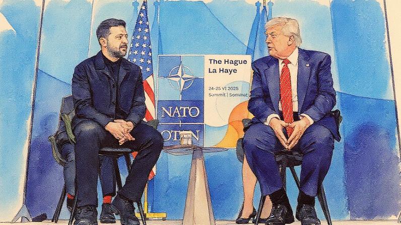 Presidente Volodimir Zelenski e Donald Trump (Foto: Handout/HANDOUT)