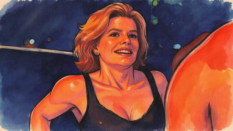 Odete Roitman (Debora Bloch) em cena quente de 'Vale Tudo' (Foto: Reprodução)