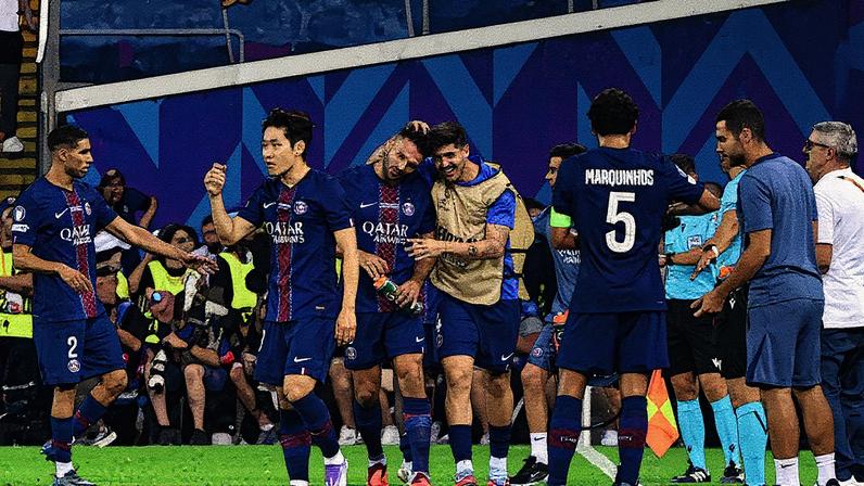 PSG foi campeão da Supercopa (Foto: Marco BERTORELLO / AFP)