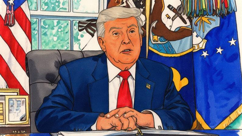Donald Trump, presidente dos EUA — Foto: Will Oliver / Bloomberg