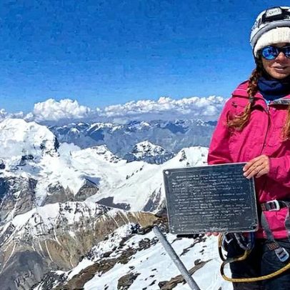 Drones não encontram sinais de vida de alpinista russa após 15 dias em montanha