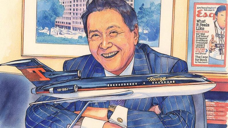 Robert Kiyosaki, autor do best seller Pai Rico Pai Pobre (Foto: Matt Carasella/Patrick McMullan/Getty Images)