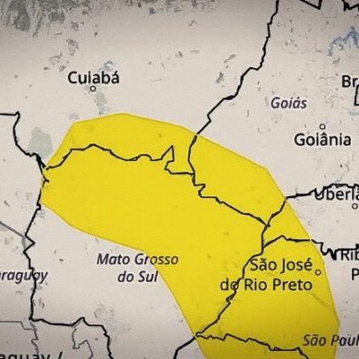 Inmet alerta sobre vendaval e lista Estados afetados no Brasil