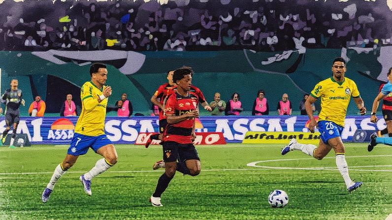 Palmeiras vence o Sport em confronto pela 21ª rodada do Brasileirão (Foto: Paulo Paiva/Sport)