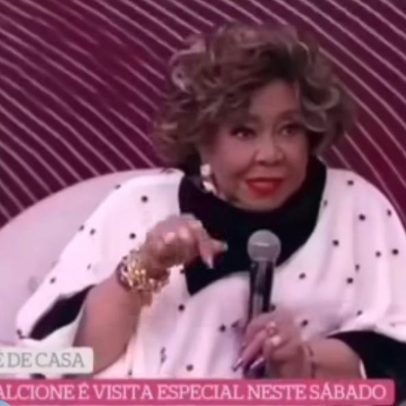 Alcione critica Trump e defende Alexandre de Moraes em programa de TV