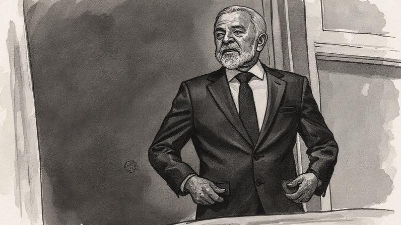 Presidente Luiz Inácio Lula da Silva, no Palácio do Planalto (Foto: Cristiano Mariz/Agência O Globo/09-07-2025)